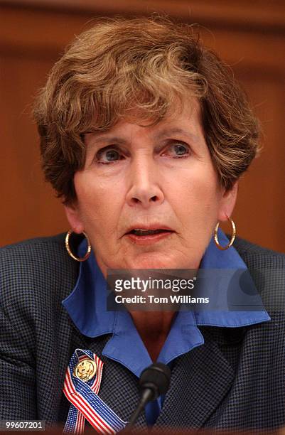 Connie Morella, R-Md., during a hearing "Preparing for the War on Terrorism."