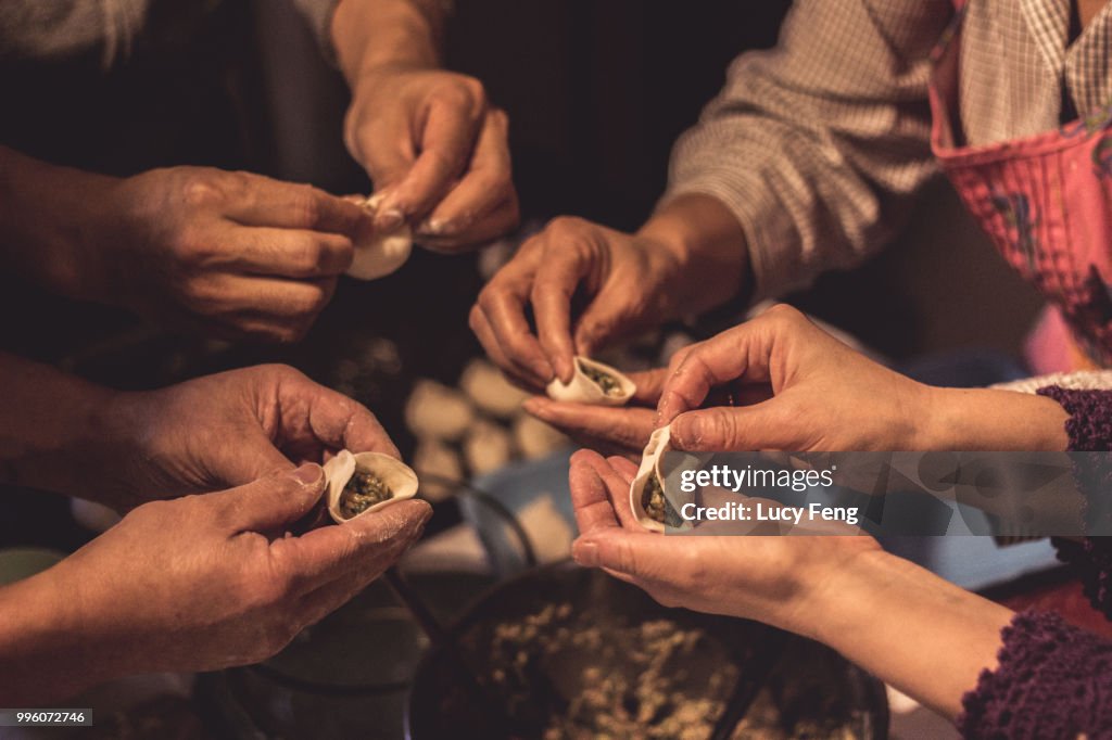 My Family Making Northern Chinese Dumplings