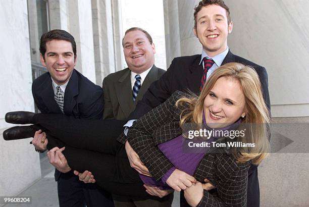 From left, Michael Dillon, David Coher, Stephen Daly, Jennifer Hodges