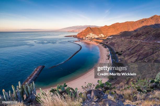 playa de las teresitas, tenerife - playa de las teresitas stock pictures, royalty-free photos & images