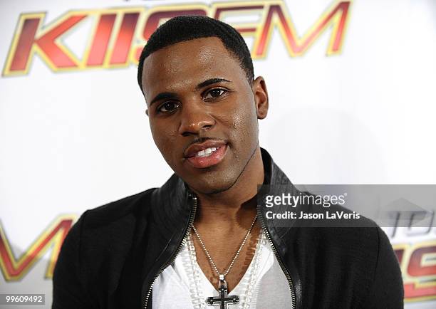 Singer Jason Derulo attends KIIS FM's 2010 Wango Tango Concert at Staples Center on May 15, 2010 in Los Angeles, California.