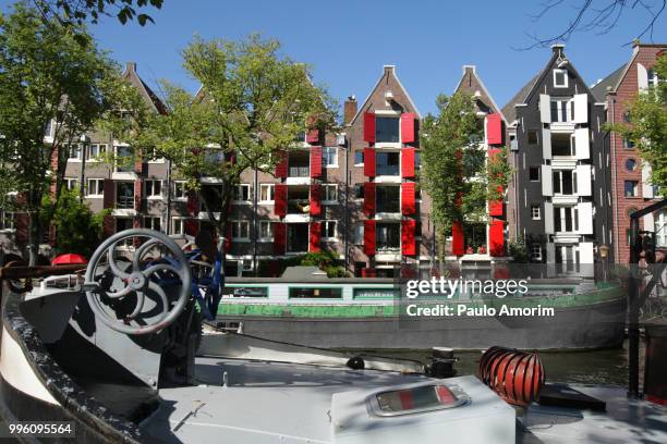 amsterdam city during summer - paulo amorim stock pictures, royalty-free photos & images