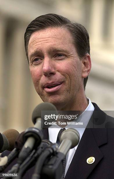 Representitive-elect Stephen Lynch, D-Mass., speaks at the House Triangle on his entrance into the Congress.