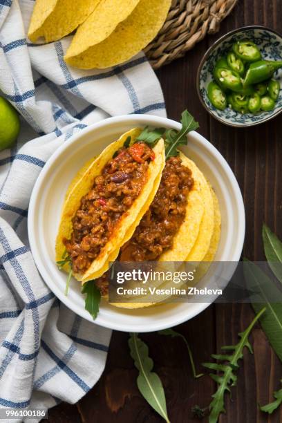 chilli con carne - carne 個照片及圖片檔