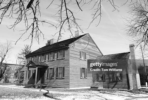 Surratt House and Tavern in Clinton, MD., where John Wilkes Booth stopped to pick up a Spencer carbine rifle during his escape from Washington.