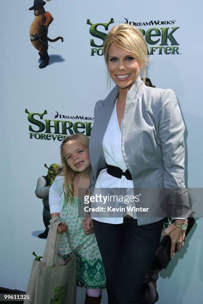 Actress Cheryl Hines arrives at the premiere of DreamWorks Animation's "Shrek Forever After" at Gibson Amphitheatre on May 16, 2010 in Universal...