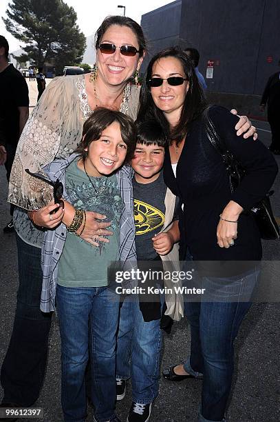 Actress Camryn Manheim arrives at the premiere of DreamWorks Animation's "Shrek Forever After" at Gibson Amphitheatre on May 16, 2010 in Universal...