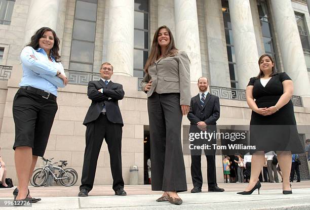 Climber from left, Martha Goodman, CR Wooters, Cari Simon, Greg Regan, Aimee Ghosh