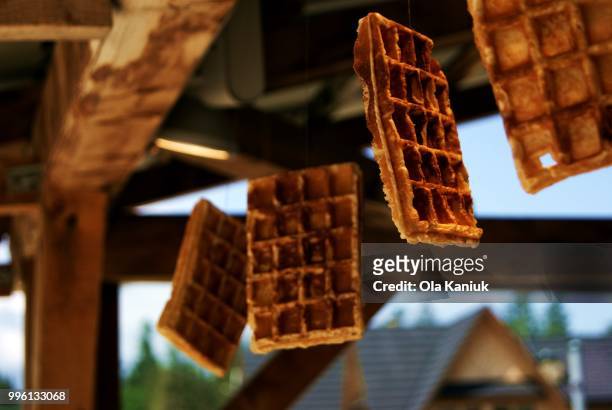 traditional waffles - ola stock pictures, royalty-free photos & images