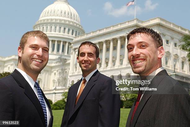 From left, Eric Lynn, Joe Maloney, Matthew Chiller