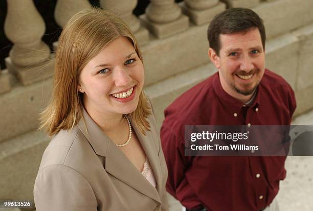 Climbers Mary Cunningham, Patrick Morris