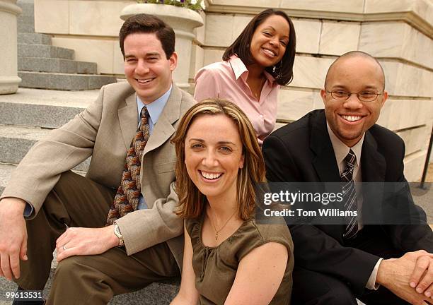 Clockwise from bottom, Lori Pepper, Alon Kupferman, Shawna Johnson, Benjamin Branch