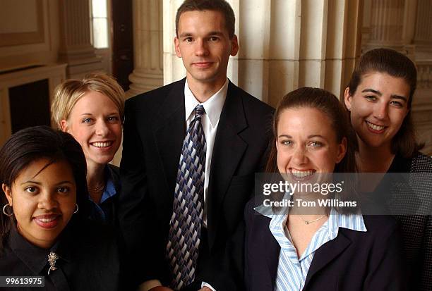 From left, Monique Bradley, Molly Jurmo, Ken Miller, Nina Krig, Monica Volante