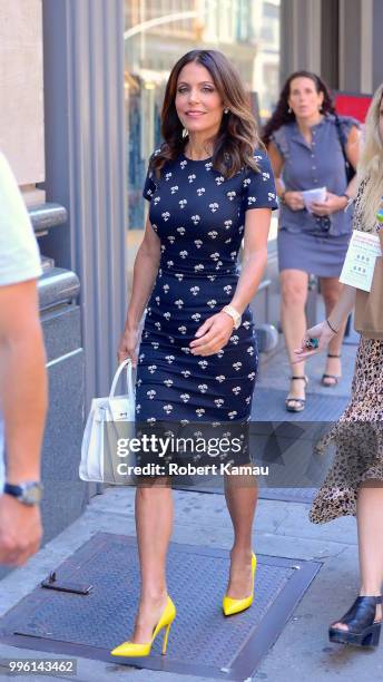 Bethenny Frankel seen out and about in Manhattan on July 10, 2018 in New York City.