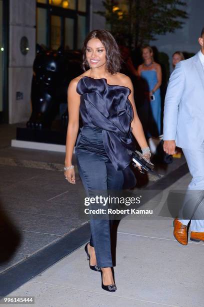 Kat Graham seen out and about in Manhattan on July 10, 2018 in New York City.