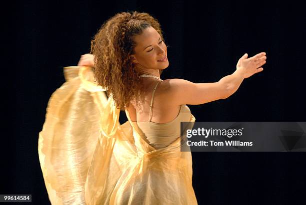 Kamakoa Page performs with The ECHO Project at the National Museum of the American Indian. The ECHO project is a performing arts collaboration among...