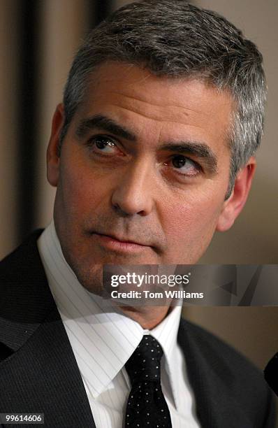 Actor George Clooney appeared at the National Press Club for "SAVE DARFUR: Rally to Stop Genocide." He discussed he and his father's recent visit to...