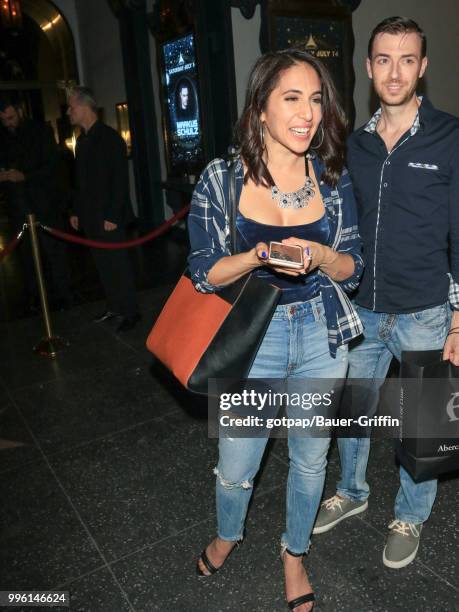 Gabrielle Ruiz is seen on July 10, 2018 in Los Angeles, California.