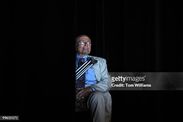 Rep. John Dingell, D-Mich., waits to speak at a forum on health care co-sponsored by Families USA and SEIU, held at the Denver Center for Performing...