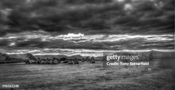 castlerigg stone circle - castlerigg stone circle stock-fotos und bilder