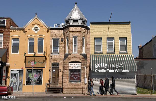 View of Granville Moore's in the 1200 block of H Street, NE.