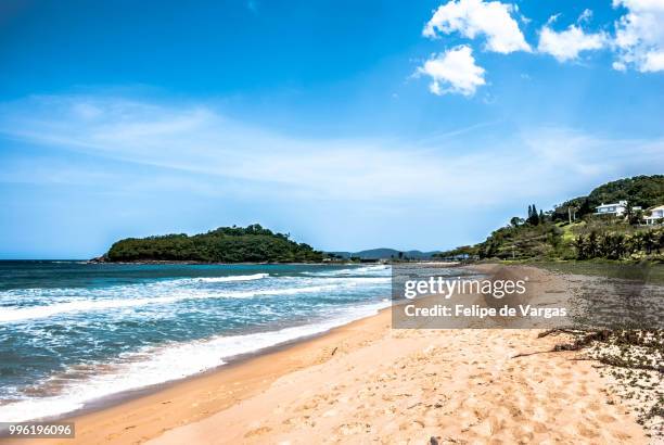 praia de ilhota - itapema, santa catarina. - catarina stock-fotos und bilder