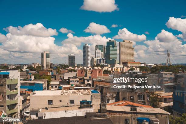 brasilia teimosa in recife, pernambuco - recife skyline imagens e fotografias de stock