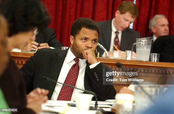 Rep. Jesse Jackson Jr., D-Ill., comments on the moral of the troops in Iraq during a Full Committee mark up on the Iraq Supplemental Appropriations...