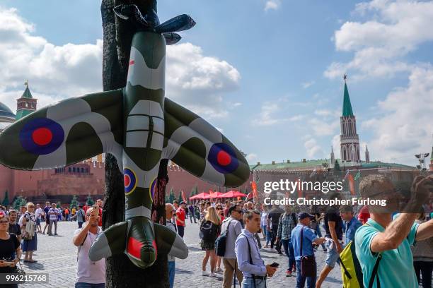 Inflatable Spitfires July Furlong Photos and Premium High Res Pictures - Getty Images