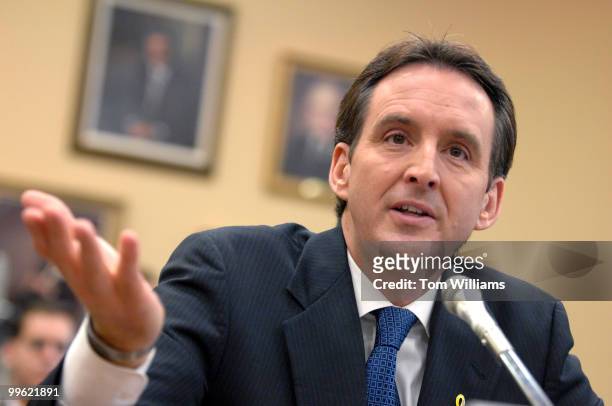 Governor Tim Pawlenty of Minnesota, testified with Gov. Ed Rendell of Pennsylvania testified at a House Committee on Small Business hearing on "State...
