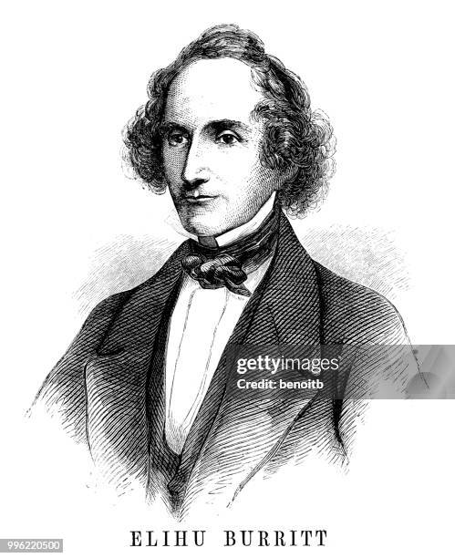 illustrations, cliparts, dessins animés et icônes de elihu burritt - elihu