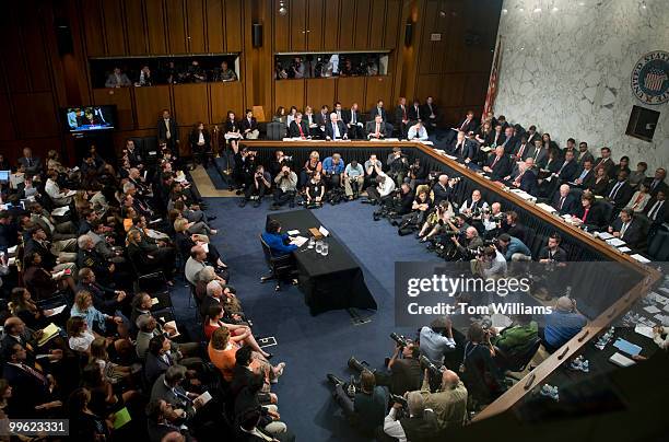 The Senate Judiciary Committee holds the confirmation hearing of Supreme Court nominee Sonia Sotomayor in 216 Hart Building, July 13, 2009.