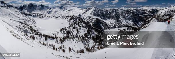 lac d'allos - lac stock pictures, royalty-free photos & images