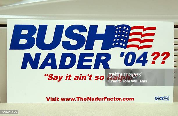 Ralph Nader Bumper Sticker