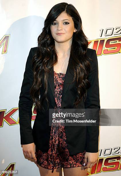 Kylie Jenner attends KIIS FM's Wango Tango 2010 at Staples Center on May 15, 2010 in Los Angeles, California.