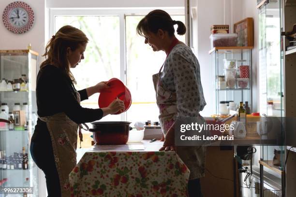 handmade soap making workshop in a studio - leopatrizi stock pictures, royalty-free photos & images