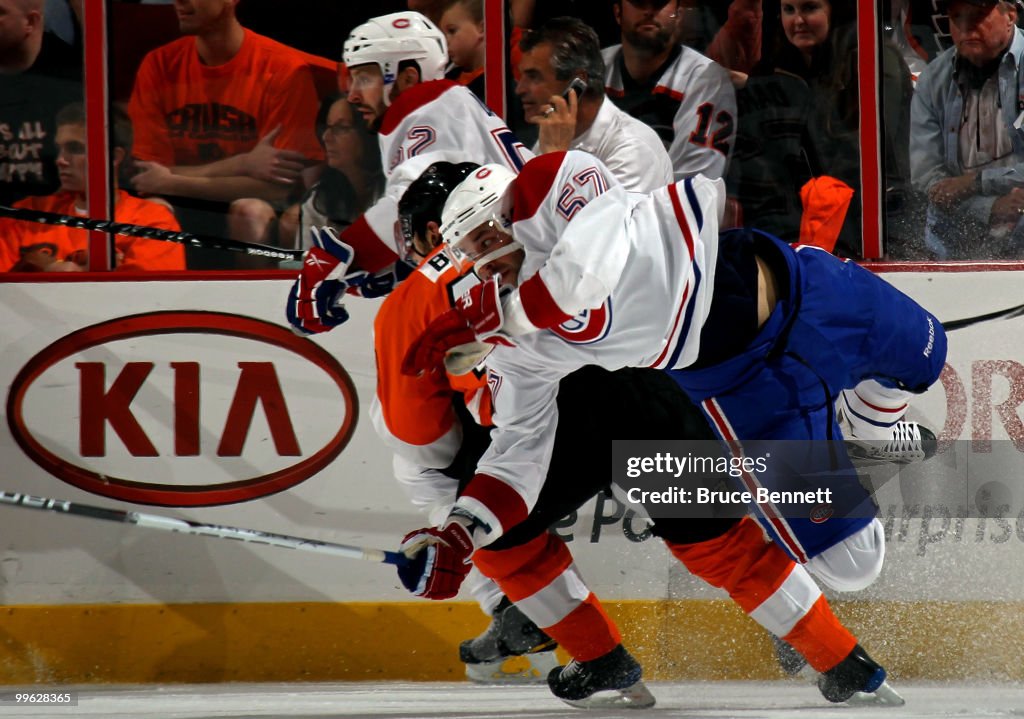 Montreal Canadiens v Philadelphia Flyers - Game One