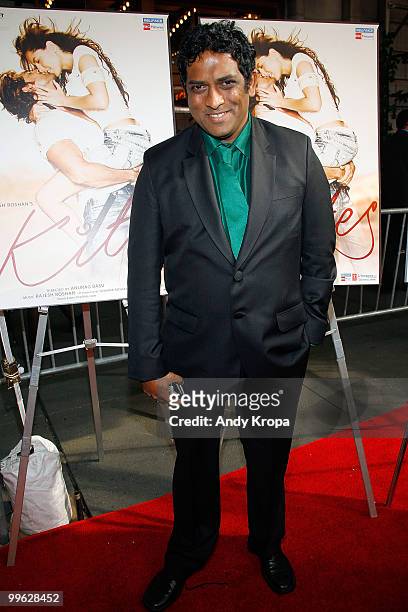 Director Anurag Basu attends the premiere of ''Kites'' at the AMC Empire 25 theater on May 16, 2010 in New York City.