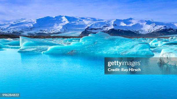 jokulsarlon lagoon - hirsch fotografías e imágenes de stock