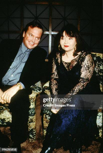 Roseanne Barr and Tom Arnold circa 1993 in New York.