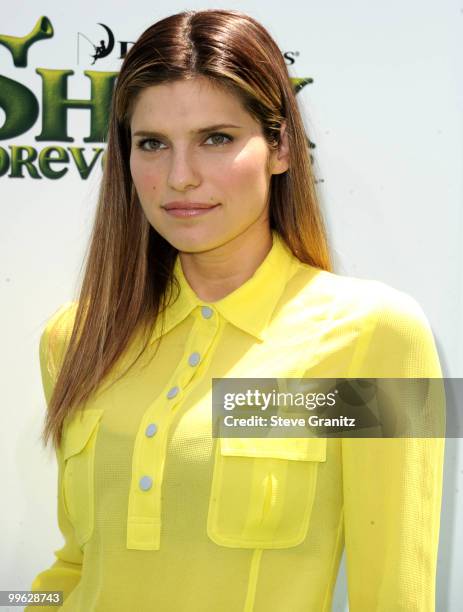 Lake Bell attends the "Shrek Forever After" Los Angeles Premiere at Gibson Amphitheatre on May 16, 2010 in Universal City, California.