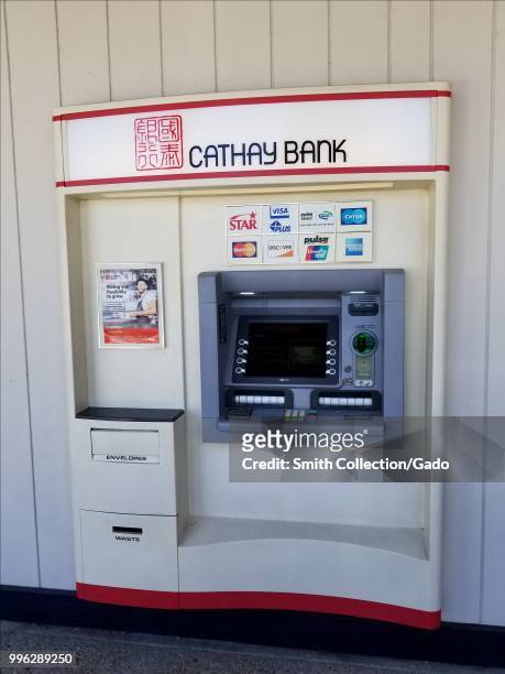 For Dublin, California branch of Chinese bank Cathay Bank, July 6, 2018.