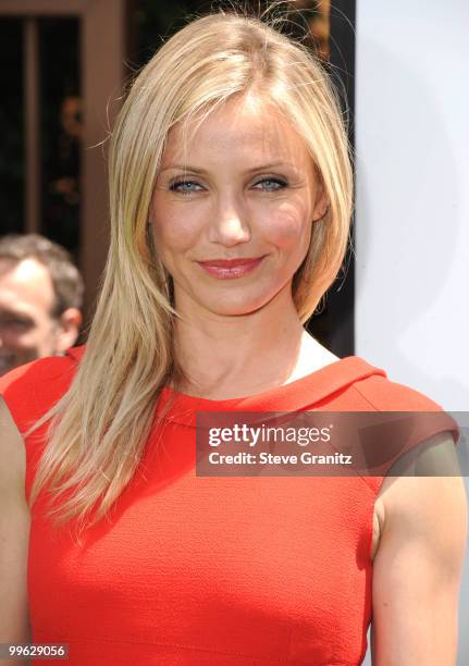 Cameron Diaz attends the "Shrek Forever After" Los Angeles Premiere at Gibson Amphitheatre on May 16, 2010 in Universal City, California.