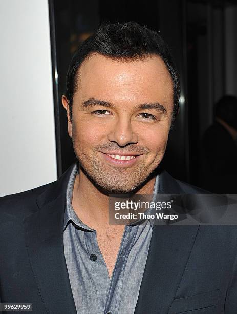 Seth MacFarland attends the NY Upfronts celebration with Entertainment Weekly and 20th Century Fox Television at Cooper Square Penthouse on May 16,...