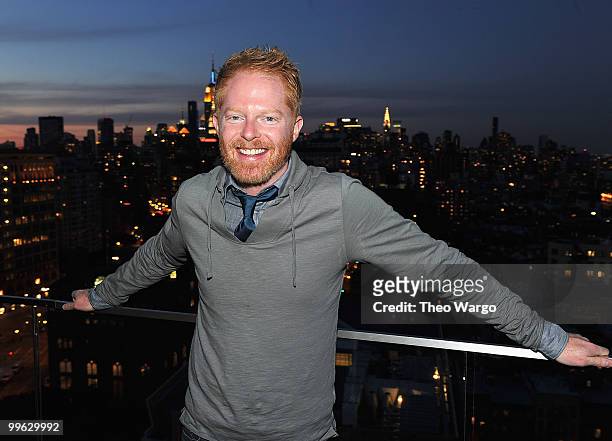 Actor Jesse Tyler Gerguson attends the NY Upfronts celebration with Entertainment Weekly and 20th Century Fox Television at Cooper Square Penthouse...
