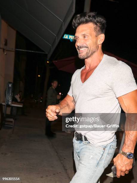 Frank Grillo is seen on July 10, 2018 in Los Angeles, California.