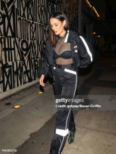 Nicole Trunfio is seen on July 10, 2018 in Los Angeles, California.