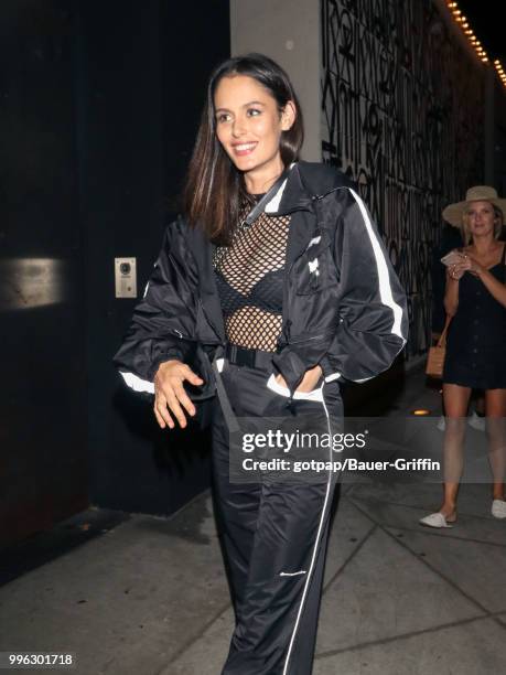 Nicole Trunfio is seen on July 10, 2018 in Los Angeles, California.