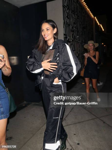 Nicole Trunfio is seen on July 10, 2018 in Los Angeles, California.