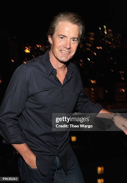 Actor Kyle MacLachlan attends the NY Upfronts celebration with Entertainment Weekly and 20th Century Fox Television at Cooper Square Penthouse on May...